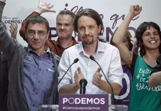 Pablo Iglesias a répondu être à la disposition des enquêteurs, assurant que ses "poches étaient transparentes"... (DR)