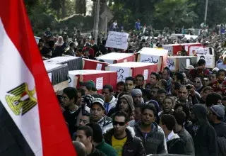 Manifestations au Caire (Xinhua)
