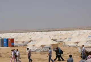 229.000 personnes ont fui la Syrie ou cherchent à s'enregistrer comme réfugiées dans les pays voisins... (DR)