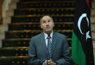 le president du Conseil National de Transition Libyen (Photo: Xinhua)