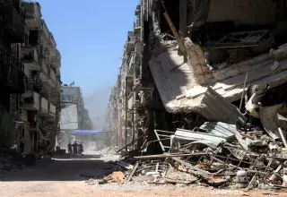 La guerre civile qui fait rage en Syrie a semé la désolation dans le pays. (Xinhua)
