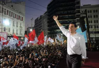 Alexis Tsipras, leader de la formation de gauche radicale, Syriza.... (DR)
