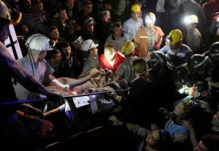 le bilan annoncé s’élevait mercredi 14 mai en fin d’après-midi à 238 morts, tandis que 120 autres mineurs étaient encore coincés sous terre... (DR)