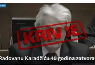 Radovan Karadzic: "incendier, tuer et tout réduire en poussière..."