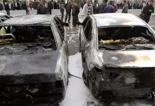 les attentats à la voiture piégée sont de plus en plus fréquents à Damas... (archives Xinhua)