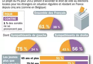 Une majorité de Français se prononce pour le vote des étrangers aux élections locales... (DR)