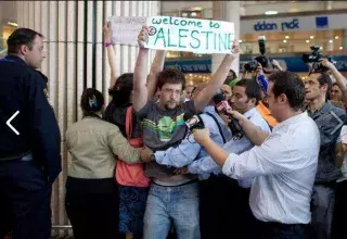 Cinquante-huit personnes de la mission "Bienvenue Palestine" ont été placées en rétention près de Tel-Aviv. (DR)