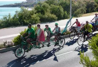 Le collectif Alternatiba arpente la France à vélo pour alerter sur la question climatique et sera à Frontignan et Sète ce jeudi 20 septembre