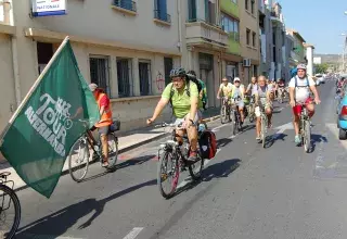 Le collectif "Alternatiba" était de passage à Frontignan ce 20 septembre, pour alerter la population sur le réchauffement climatique