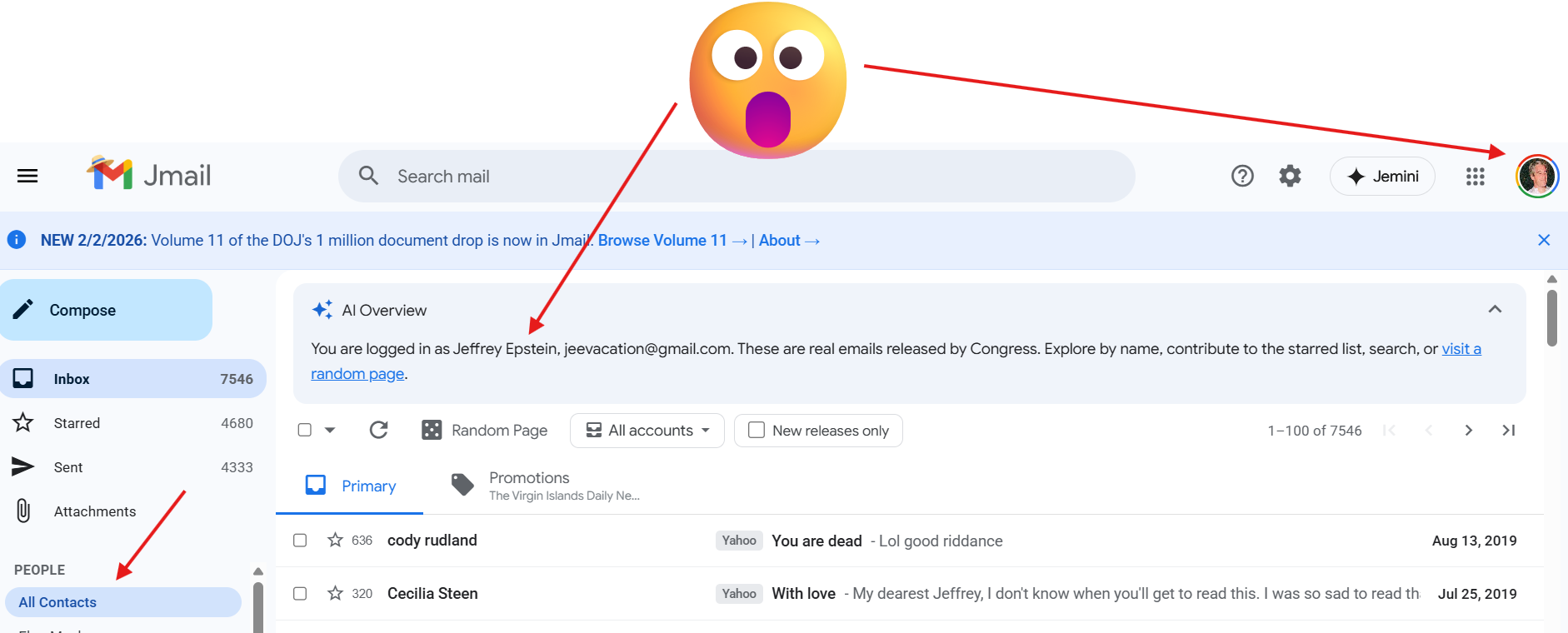 Illustration pour l'article: Comment consulter les dossiers epstein