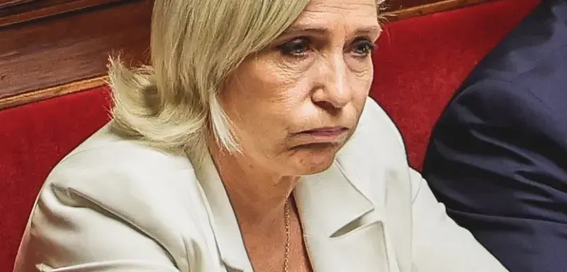Marine Le Pen à l'Assemblée nationale en 2024