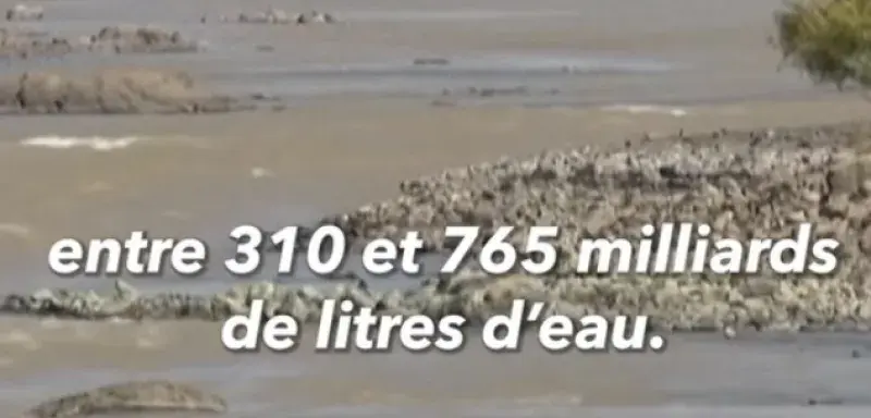 Datacenter consommant de l'eau pour le refroidissement des serveurs d'intelligence artificielle