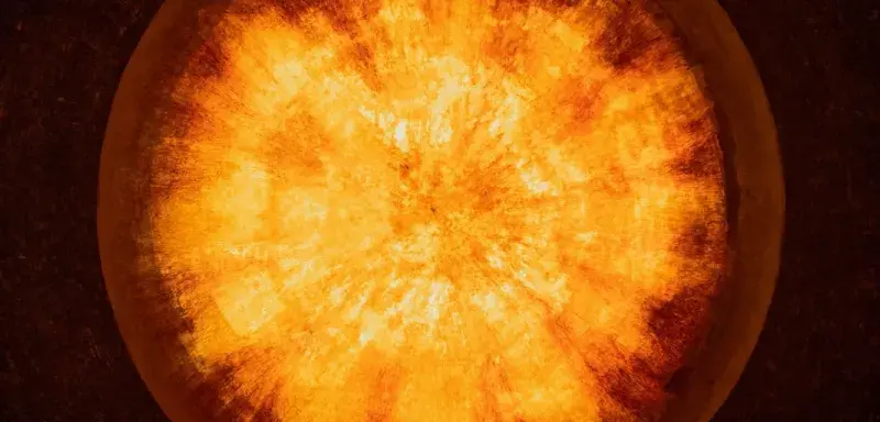 Représentation artistique d'une arme nucléaire