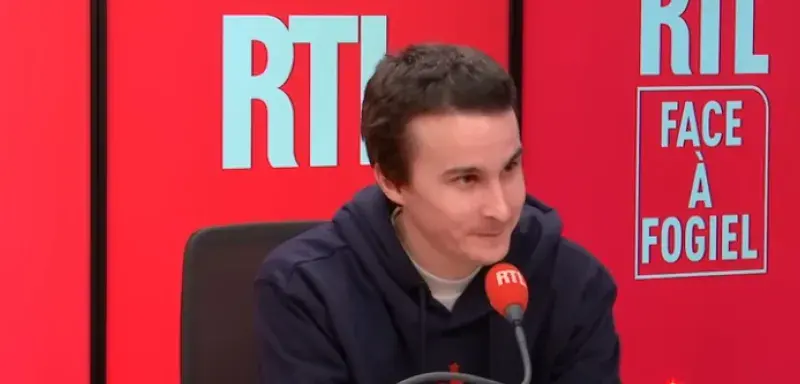 Illustration pour l'article: Tom Félix, français libéré après 909 jours de détention en Malaisie face à Marc-Olivier Fogiel