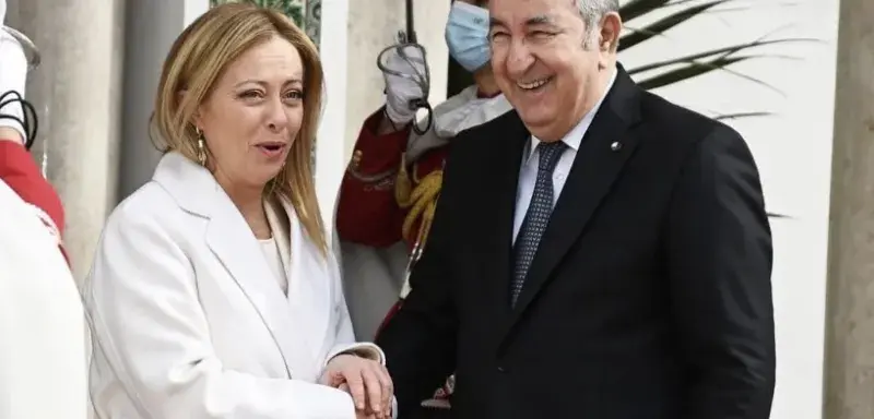 Visite officielle de Giorgia Meloni en Algérie pour renforcer la coopération gazière