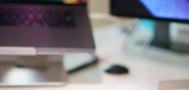 a remote control sitting on top of a desk