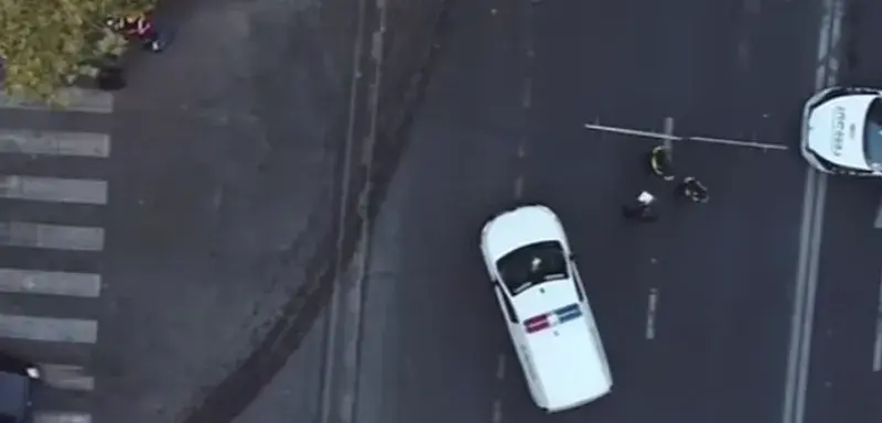Voiture de police à Marseille