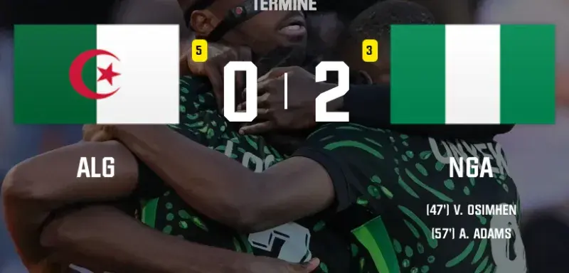 ALgerie vs Nigeria 