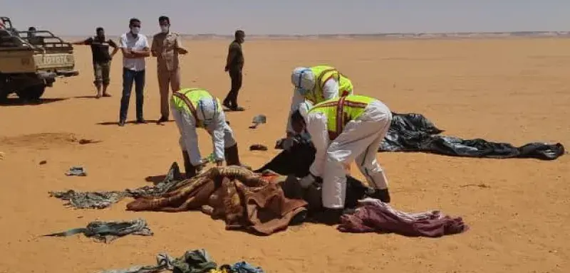 de nombreux migrants se retrouvent bloqués dans le sud tunisien, notamment autour de localités telles que Amra ou Jbeniana,