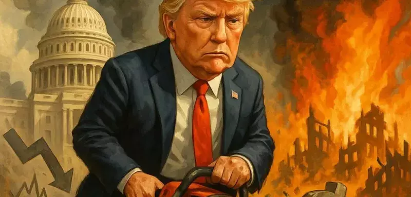 Les 100 jours de Donald Trump :  la greffe du National-populiste sur un capitalisme débridé