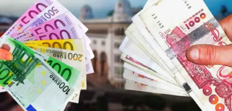 change algerie dinar euro 2026
