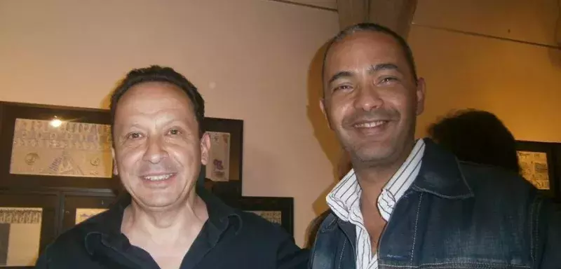 Boudjemaa Laliam et l'écrivain Kamel Daoud se sont rencontrés en 2013 à la Comédie du livre de Montpellier dédiée à l'Algérie. (DR) Boudjemaa Laliam et l'écrivain Kamel Daoud se sont rencontrés en 2013 à la Comédie du livre de Montpellier dédiée à l'Algérie. (DR)