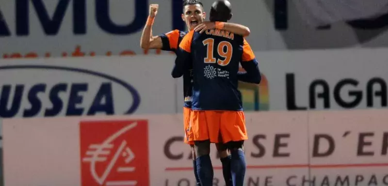 Avec un cinquième but inscrit ce soir, Camara est le 5ème meilleur buteur de la Ligue 1. (© MHSC) Avec un cinquième but inscrit ce soir, Camara est le 5ème meilleur buteur de la Ligue 1. (© MHSC)