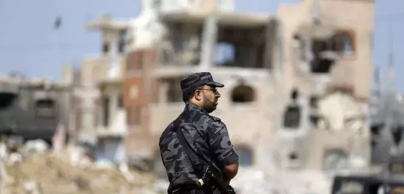les services de sécurité du Hamas à Gaza sur les dents... (DR les services de sécurité du Hamas à Gaza sur les dents... (DR)