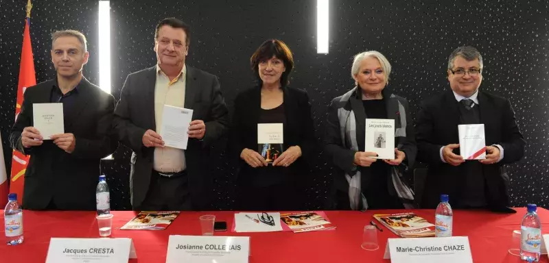 Les organisateurs du Prix Méditerranée ont présenté vendredi les livres en lice pour cette nouvelle édition. (© Région Languedoc-Roussillon) Les organisateurs du Prix Méditerranée ont présenté vendredi les livres en lice pour cette nouvelle édition. (© Région Languedoc-Roussillon)