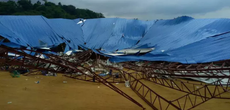 L'agence de presse Nigerian News Agency estime le nombre de morts "entre 50 et 200" personnes. (Nigeria Newsdesk/Twitter)  L'agence de presse Nigerian News Agency estime le nombre de morts "entre 50 et 200" personnes. (Nigeria Newsdesk/Twitter)