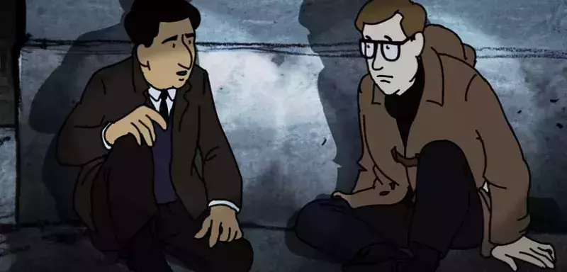 Le film est réalisé par Aurel, au dessin, et Florence Corre, au scénario et aux dialogues. (© La Fabrique Production)  Le fil est réalisé par Aurel et Florence Corre.