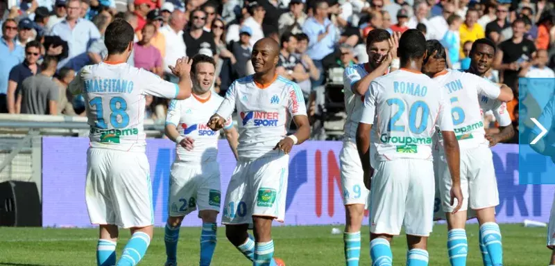 Les Marseillais peuvent se réjouir. Avec leur victoire sur Toulouse, ils ont validé leur ticket pour la Ligue des Champions. (Capture d'écran - Site officiel de l'OM)   Les Marseillais peuvent se réjouir. Avec leur victoire sur Toulouse, ils ont validé leur ticket pour la Ligue des Champions. (Capture d'écran - Site officiel de l'OM)