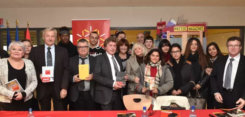 Damien Alary, Président de la Région Langudoc-Roussillon, au côté de Josianne Colerais, vice-présidente déléguée à la Culture. (© Région Languedoc-Roussillon) Damien Alary, Président de la Région Langudoc-Roussillon, au côté de Josianne Colerais, vice-présidente déléguée à la Culture. (© Région Languedoc-Roussillon)