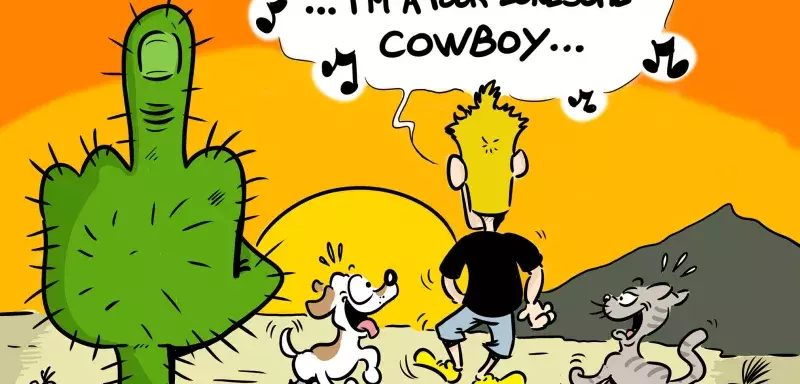 Présent avec les autres dessinateurs de Sarko Hebdo lors de l'opération organisée à la SPA de Montpellier, Dadou illustre le communiqué de Rémi Gaillard. Présent avec les autres dessinateurs de Sarko Hebdo lors de l'opération organisée à la SPA de Montpellier, Dadou illustre le communiqué de Rémi Gaillard.