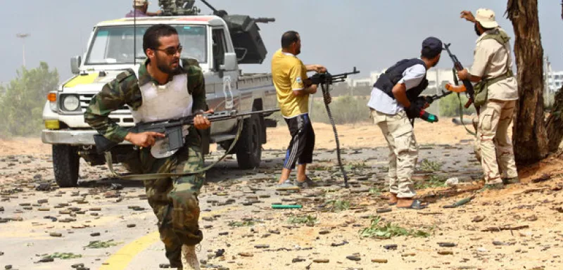 Troupes rebelles en opérations aux portes de Syrthe (Xinhua)