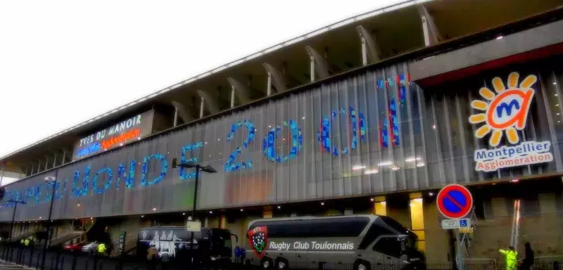 Le vidéaste a posé son regard sur l'hommage rendu  à Eric Béchu, samedi, à Montpellier. (© Mouss Besson)