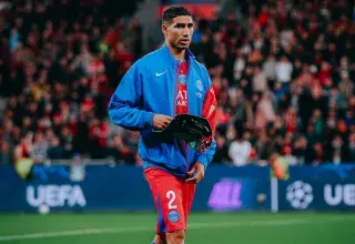 Achraf Hakimi, capitaine des Lions de l'Atlas et joueur du PSG