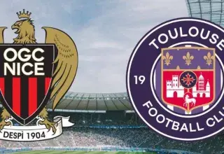 Match de football Toulouse vs Nice en Ligue 1