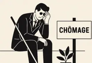 Chômage en France : file d'attente devant une agence France Travail