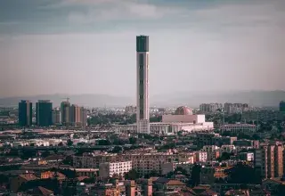Vue sur les immeubles d Alger, capitale de l Algérie