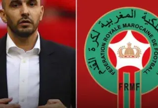 Walid Regragui, sélectionneur du Maroc, lors de la CAN 2025