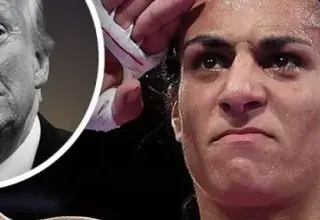 Imane Khelif, championne olympique de boxe algérienne, médaillée d'or aux Jeux de Paris 2024