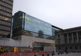 Bâtiment Microsoft, siège de la multinationale américaine du numérique