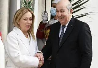 Visite officielle de Giorgia Meloni en Algérie pour renforcer la coopération gazière