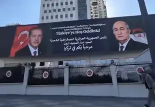Tebboune accueilli par Erdogan au Complexe présidentiel d'Ankara
