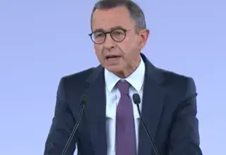 Bruno Retailleau et Boualem Sansal au premier meeting de campagne au Parc floral de Paris