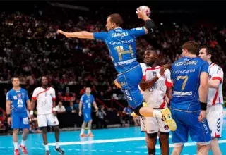 Le MAHB a dominé le PSG d'une main de maître tout au long de la rencontre. (Capture d'écran Ligue Nationale de Handball)