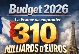 Budget 2026 : la France va emprunter un montant record de 310 milliards d'euros
