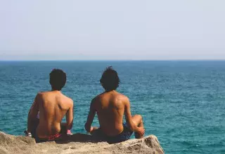 A l'instar de la planète bleue, la Méditerranée est mise en danger par le réchauffement climatique. (Leo Hidalgo/Flickr, CC BY)