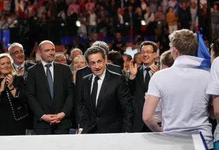 « Sécurité », « immigration » et « autorité »... Voilà quelques-uns des principaux thèmes du candidat sortant. (DR)